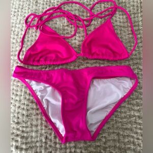 VENUS Ladies Women Size 2 32C Hot Pink Bikini